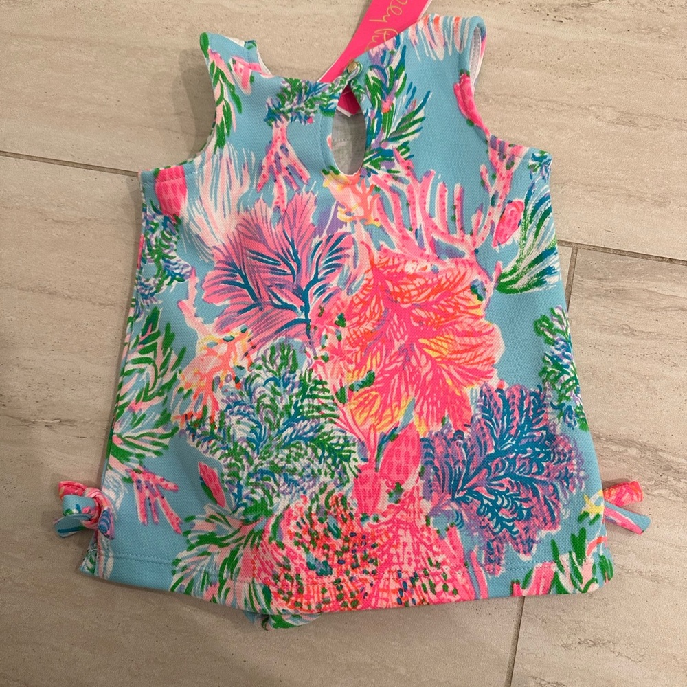 Baby Lilly Pulitzer Knit Shift - 12-18 months - Celestial Blue